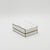 Set of 3 Quilted Boxes in White Shagreen With Bronze Patina Brass by Kifu Paris For Sale In Los Angeles - Image 6 of 9