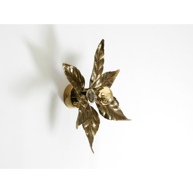 Brass Flush Mount Lamp by Willy Daro, 1970s For Sale - Image 12 of 18