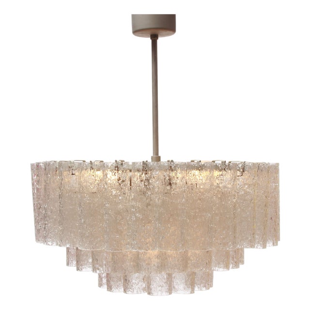 Crystal Chandelier from Doria Leuchten, Germany, 1965 For Sale