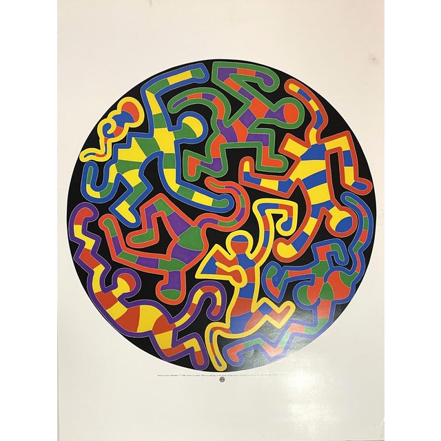 After Keith Haring, Monkey Puzzle, Poster For Sale