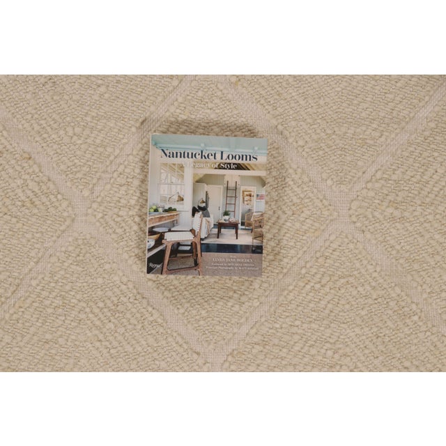 Contemporary Scandinavian Style Wool Rug in Beige by Rug & Kilim, India For Sale - Image 10 of 10