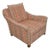Century Furniture Striped Lounge Chair For Sale