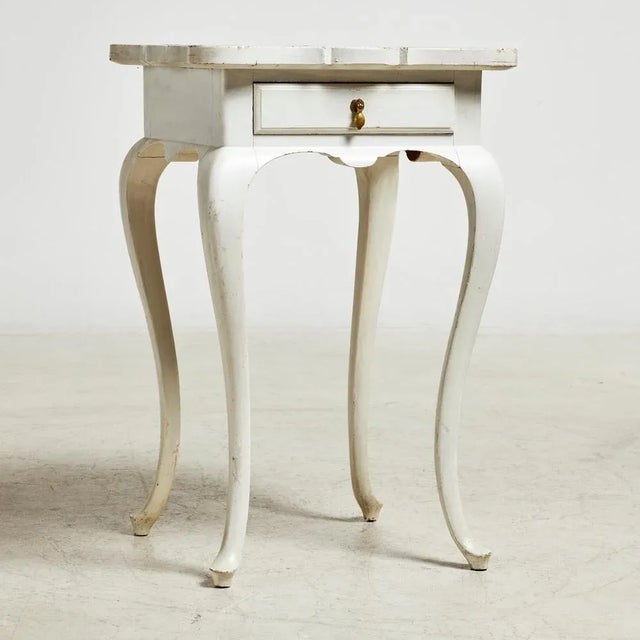 Antique Faience Tea Table, 18th Century For Sale - Image 6 of 7