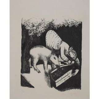 Marc Chagall, Lauge II Edition of 100, 1925, Lithograph For Sale