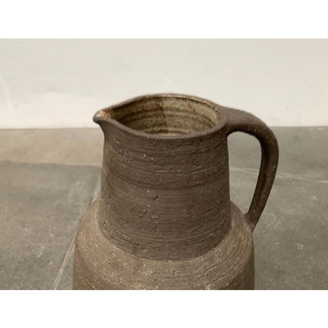 Mid-Century Brutalist German Floor Vase from Krösselbach Keramik, 1960s For Sale - Image 16 of 18