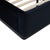 Wood Marlow Performance Velvet Queen Bed, Black For Sale - Image 7 of 11