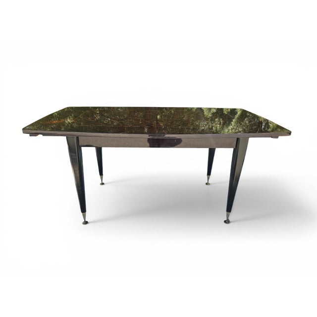 1970s Vintage French Extendable Dining Table, 1970s For Sale - Image 5 of 17