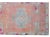 Hand-Knotted Turkish Runner Rug . Low Pile Distressed Short Runner Rug 3′ × 10′6″ For Sale - Image 10 of 12