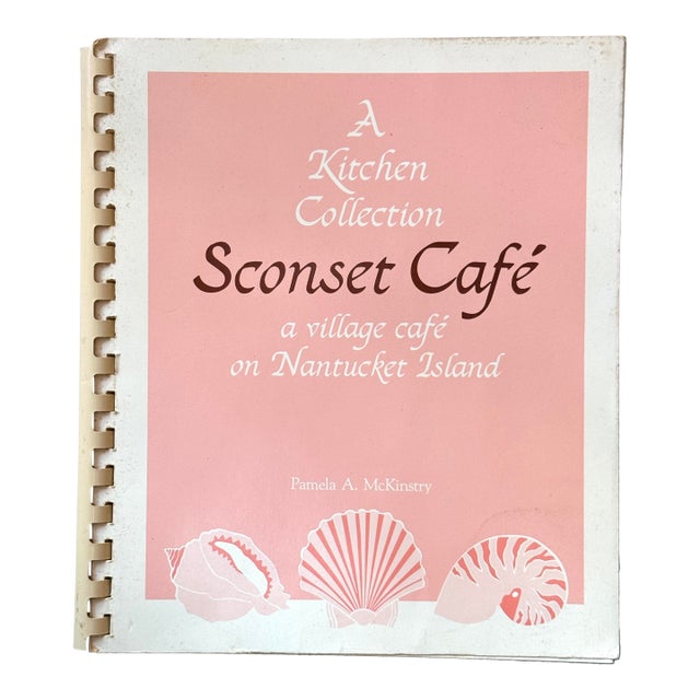 Vintage 'Sconset Cafe Cookbook For Sale