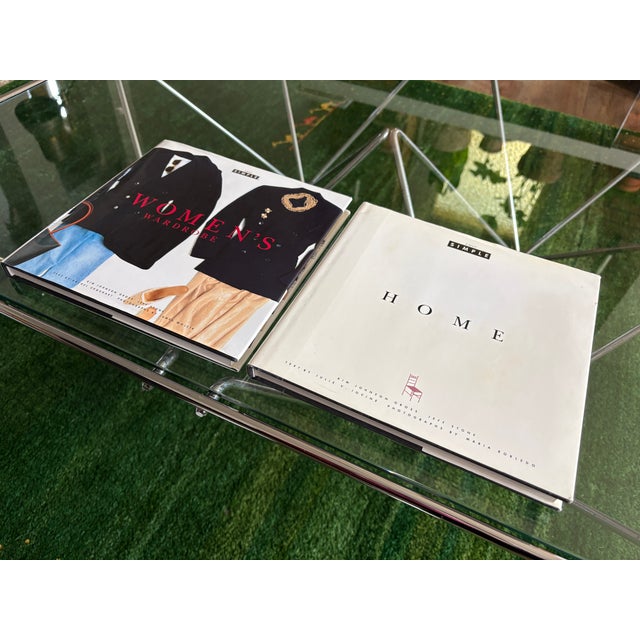 Vintage Chic Simple “Home” & “Women’s Wardrobe” Coffee Table Books – Set of 2 For Sale - Image 11 of 12