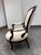 Victorian Rococo Revival Carved Wood Balloon Back Armchair For Sale - Image 4 of 12