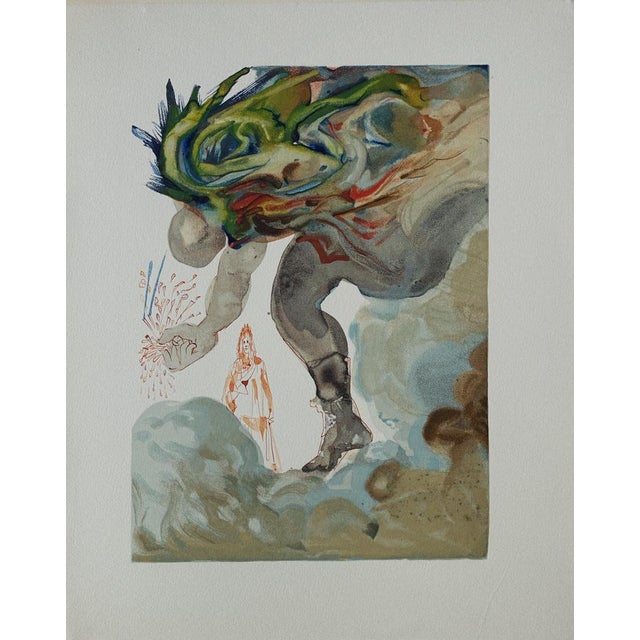 Salvador Dali, Les Géants, Etching For Sale - Image 8 of 8