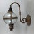 Large Brass Wall Lantern with Glass Sphere, 20th Century For Sale - Image 4 of 11