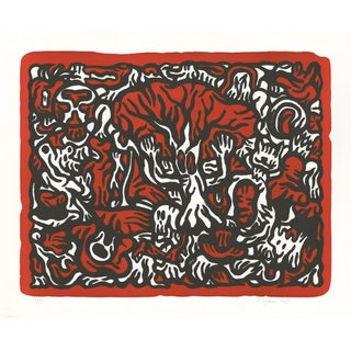 Fabien Verschaere, The Outlaw Tree, 2018, Lithograph For Sale