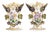 19th Century Vieux Paris Porcelain Altar Vases, Set of 2 For Sale