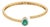 Elegant 18k Gold Emerald & Diamond Bracelet, 1.47ct & 1.09ct, New For Sale
