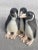 Mid 20th Century Vintage Royal Copenhagen Penguin Trio Porcelain Figurine For Sale - Image 5 of 12