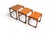 Mid-Century Modern Set of 3 G Plan Quadrille Nesting Tables in Teak For Sale - Image 3 of 9