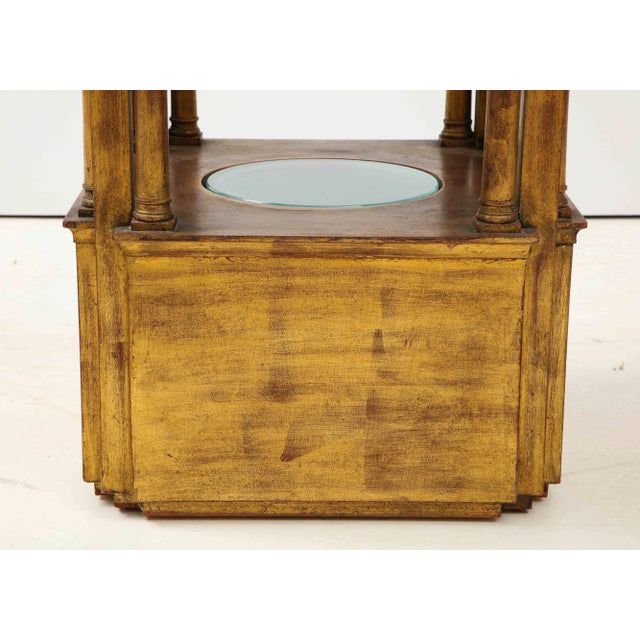 Neoclassical James Mont Architectural Side Table For Sale - Image 3 of 13