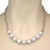 Vintage 3.50ct Diamond South Sea Pearls 18k Two Tone Gold Fancy Necklace For Sale In Miami - Image 6 of 6