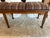 Vintage Italian Multi Seat Wooden Bench, Newly Reupholstered in Stripes For Sale - Image 15 of 18