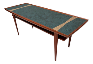 Mid-Century Modern Coffee Table with Mosaic Top from Berthold Muller, 1950s