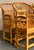 Vintage Boho Rattan Brighton Pavillion Dining Chairs - Set of 4 For Sale - Image 4 of 10