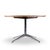 Knoll Florence Knoll Mid Century Oval Top Rosewood and Chrome Dining Table For Sale - Image 4 of 6