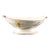Antique Early 19th Century English George III Creamware Botanical Compote Bowl For Sale