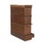 Antique Globe Wernicke Arts & Crafts Oak 3-Stack Barrister Bookcase C1920 For Sale - Image 10 of 11