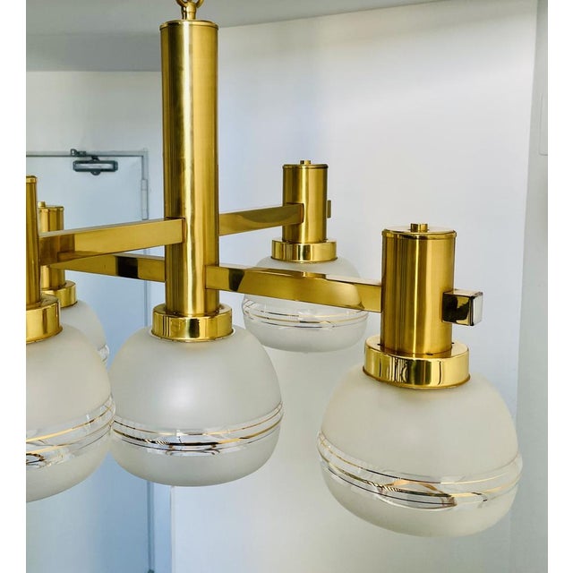 Ceiling Lamp attributed to Gaetano Sciolari for Sciolari, 1970s For Sale - Image 17 of 18