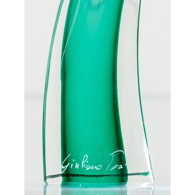 Murano Glass Candlestick by Giuliano Tosi, 2001 For Sale - Image 12 of 17
