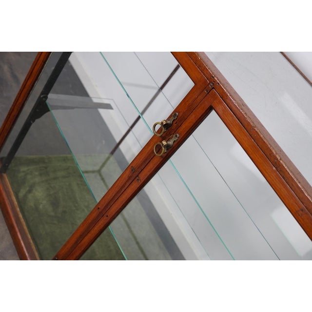 Victorian Mahogany Shop Display Cabinet Counter or Vitrine, Late 19th Century For Sale - Image 5 of 16