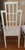 Paint 1970s Abel Gonzalez White Lacquer Modern Tall Back Dining Room Chairs For Sale - Image 7 of 18