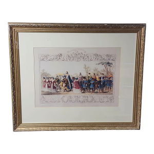James Henry Nixon 1839 Jane Seymour Procession Reproduction Lithograph