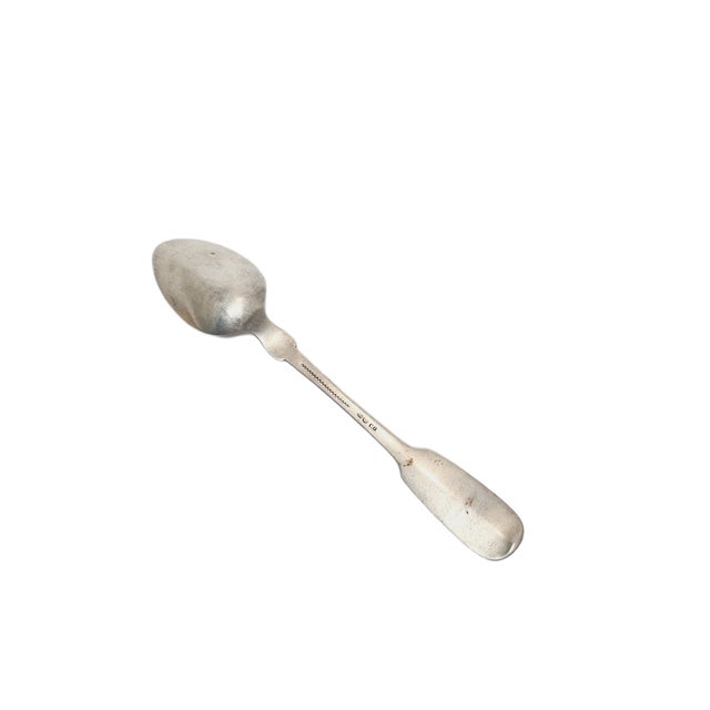 Classicist Silver Spoon, Germany, 1900s For Sale - Image 5 of 6
