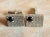 1960s Sterling Onyx Cufflinks Modernist Estate For Sale - Image 9 of 9