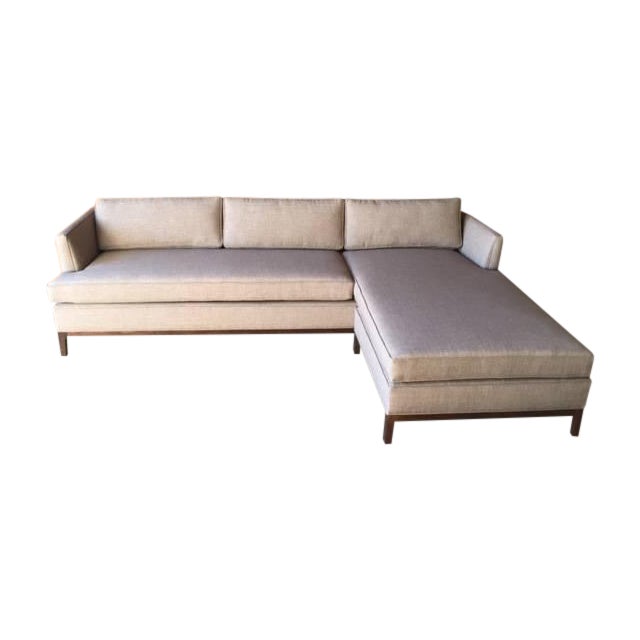 MidCentury Style Custom Reversible Sectional Chairish