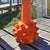 Popcorn Jar Down Sculpture in Ceramic by Liliana Silva. Signed by Liliana Silva. Dimensions: W 26 x D 26 x H 37 cm....