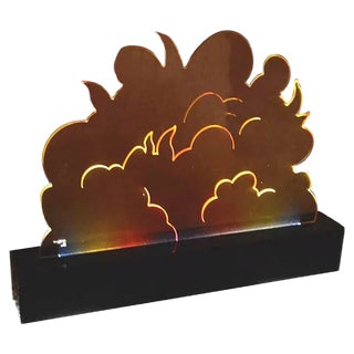 Siepe Acrylic Glass Illuminated Prototype Sculpture by Gino Marotta for Studio Superego, 2000s For Sale