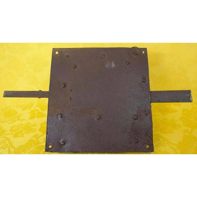 Early 18th Century 18th Century Lock in Sheet Steel, 1700s For Sale - Image 5 of 6