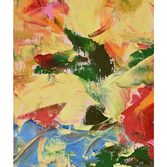 Giclée Print of Original Expressionist Floral Painting For Sale - Image 4 of 7