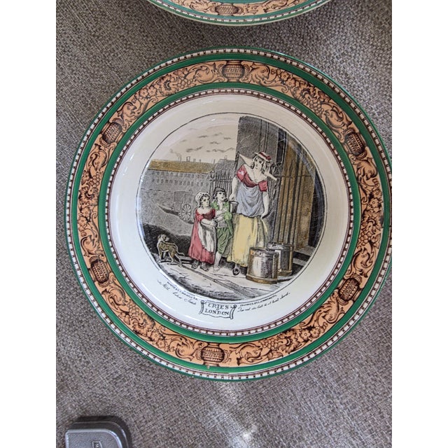 English Antique Adam's Plates Cries of London Series For Sale - Image 3 of 6