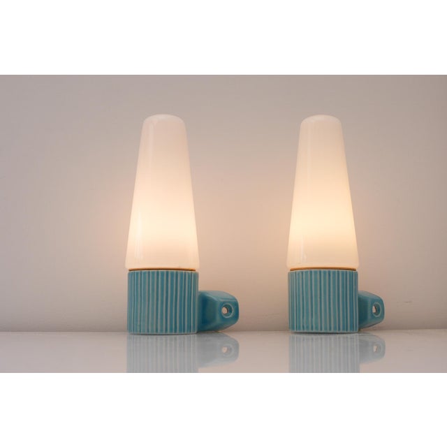 Mid-Century Modern Sconce by Sigvard Bernadotte for Ifö, Set of 2 For Sale - Image 5 of 15