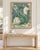 This vintage abstract floral art print by Zolo Palugyay brings expressive modernism and botanical character to a living...