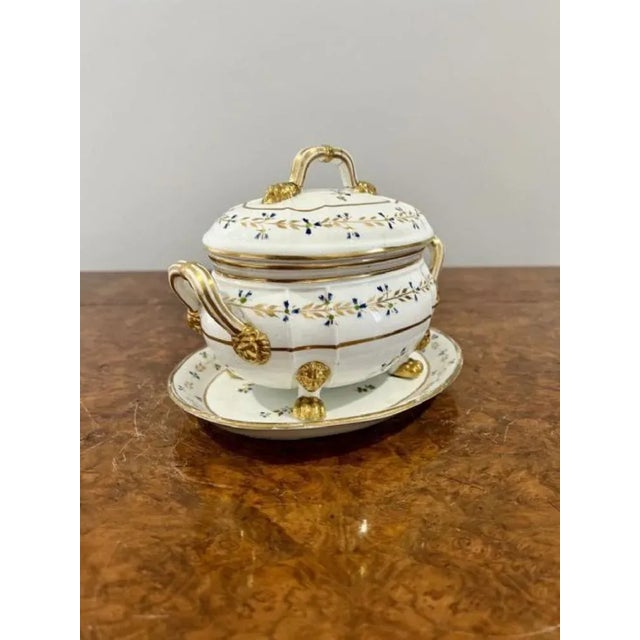 Early 19th Century Crown Derby Tureen and Cover, 1825, Set of 2 For Sale - Image 3 of 7