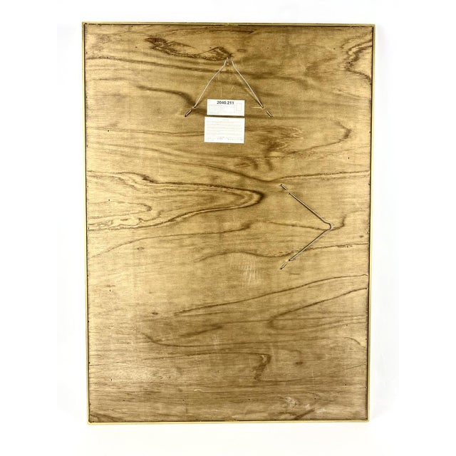 Gold Vintage Hollywood Regency Mirror in Silver & Gold from Deknudt, Belgium, 1980s For Sale - Image 8 of 9