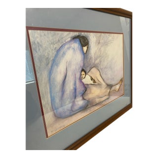Late 19th Century R.C. Gorman Tazzie's Baby Lithograph Print For Sale