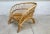 Large Italian Bamboo Lounge Chair with Leather Lacings, 1970s For Sale - Image 13 of 18