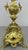 Gold Vintage French Candleholders in Brass, Set of 2 For Sale - Image 8 of 12